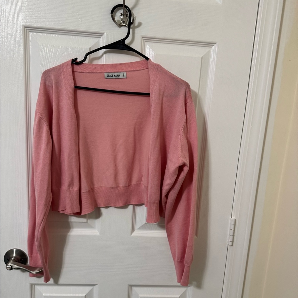 Grace Karin Cropped Cardigan